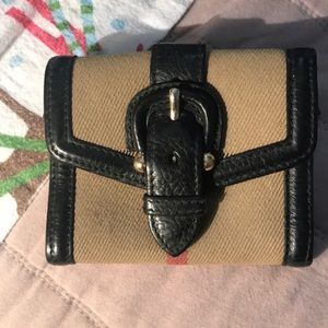 Burberry small wallet, not sure if real
